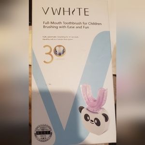 V-White PANDA Ultrasonic Silicone Toothbrush ~ CHILDREN